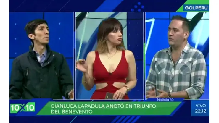 Gianfranco Granda es panelista también en GolPerú.