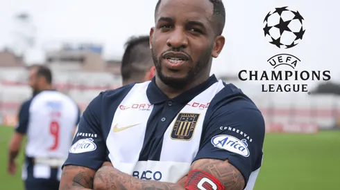 UEFA Champions League cometió tremendo 'Blooper' a la hora de saludar a Jefferson Farfán