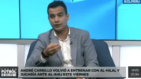 Maxi Mendaña es comentarista en GolPerú.