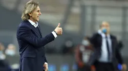 ¡Divertida foto! Gareca está de descanso y se fue a cenar con su amigo Ruggeri