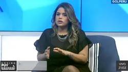 Milena Merino es panelista en GOLPERÚ.