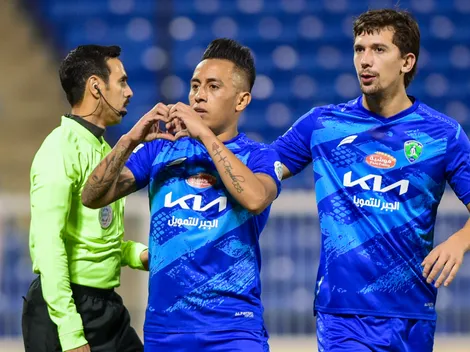 Ahí no falla: Christian Cueva anotó de penal en la derrota del 'Al-Fateh' ante el 'Abha Club'