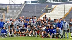 Alianza Lima celebró el cumpleaños de Guillermo Salas.