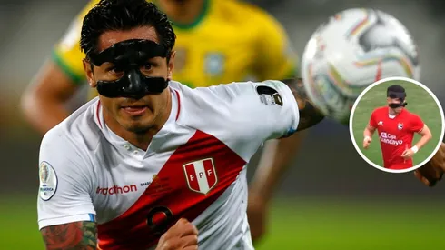 ¿Gianluca Lapadula? Así fueron los minutos de Adrián Ugarriza jugando con máscara