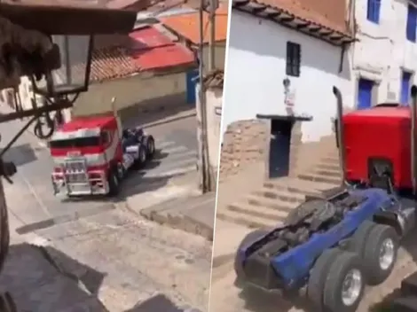 Dificultades: Optimus Prime chocó con un taxi y también se quedó en mitad de pista en Perú