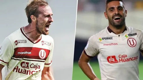 Novick llegó a la U en el 2021 y Urruti, en el 2020.