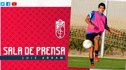 En conferencia de prensa: Luis Abram respondió a las críticas por su inactividad en Granada