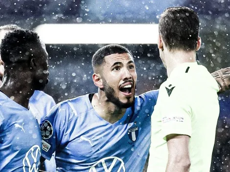 Dolió: con Sergio Peña desde el arranque, el Malmo perdió por goleada contra el Chelsea