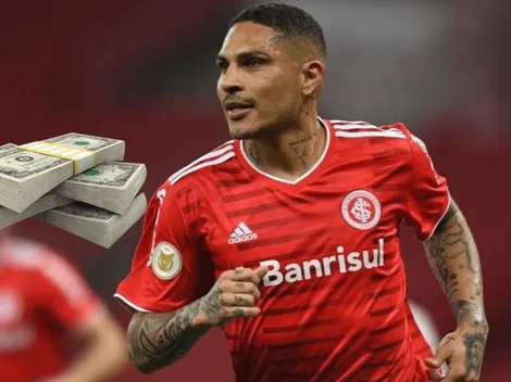 Revelaron "el contrato multimillonario" de Paolo Guerrero con Inter de Porto Alegre