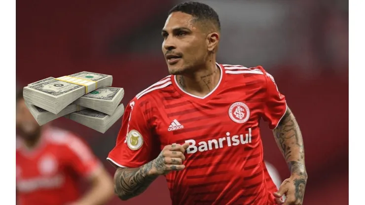 Revelaron "el contrato multimillonario" de Paolo Guerrero con Inter de Porto Alegre