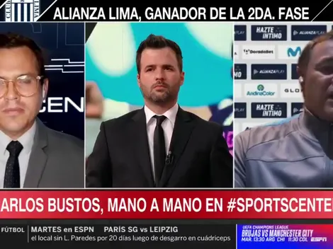 Carlos Bustos habló de su renovación, de Paolo Guerrero, Hernán Barcos y de la Bustoneta