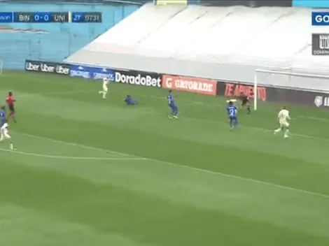 Está indomable: Alex Valera volvió a marcar y puso adelante a la U contra Binacional