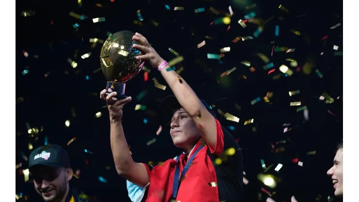 Francesco de la Cruz ganó el primer puesto de la Copa del Mundo.