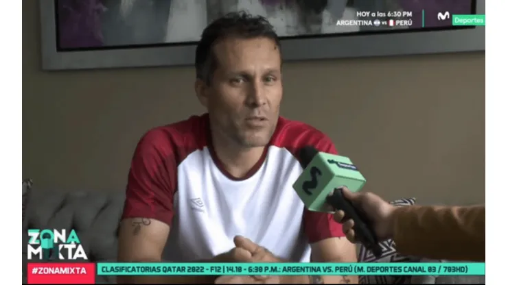 Leao Butrón declaró en Zona Mixta de Movistar Deportes.
