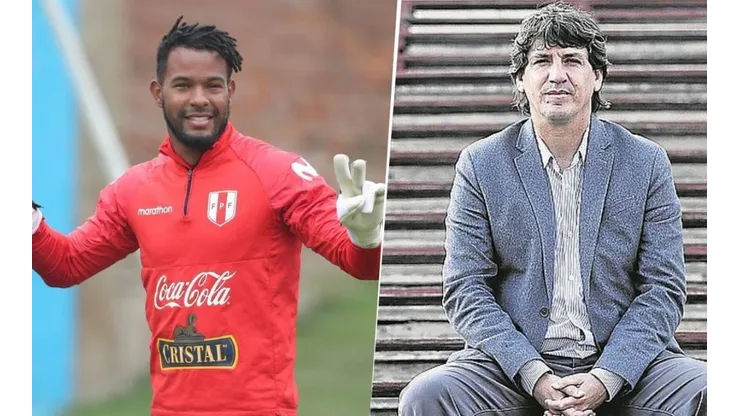 Carlos Cáceda supo tapar en Universitario de Deportes.