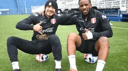Gianluca Lapadula se juntó Jefferson Farfán y dejó una broma: "Con el rey del chocolate"