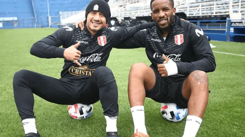 Gianluca Lapadula se juntó Jefferson Farfán y dejó una broma: "Con el rey del chocolate"