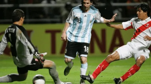 ¿Cuál fue el único gol que Lionel Messi le anotó a la Selección Peruana?