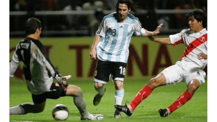 ¿Cuál fue el único gol que Lionel Messi le anotó a la Selección Peruana?