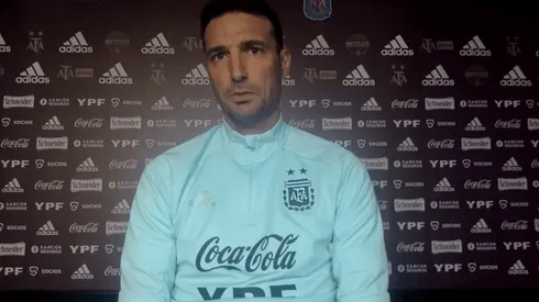 Lionel Scaloni brindó la típica conferencia en la previa del partido.