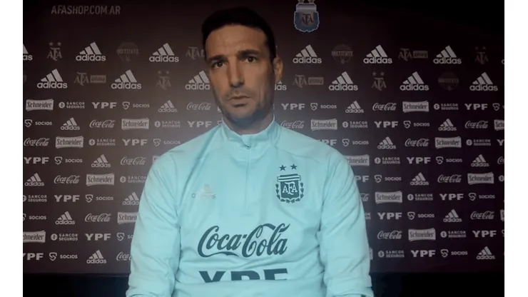 Lionel Scaloni brindó la típica conferencia en la previa del partido.