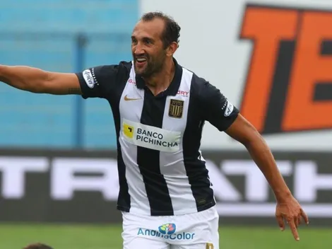 Siempre atento: hincha de Alianza hizo lindo tejido de Hernán Barcos y él lo elogió