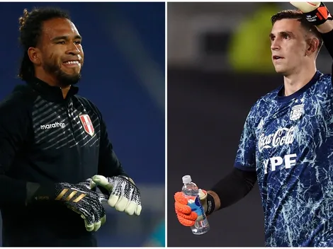 FIFA reconoció su talento y los enfrentó en un versus: Pedro Gallese vs 'Dibu' Martínez