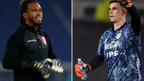 FIFA reconoció su talento y los enfrentó en un versus: Pedro Gallese vs 'Dibu' Martínez