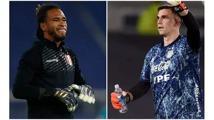 FIFA reconoció su talento y los enfrentó en un versus: Pedro Gallese vs 'Dibu' Martínez