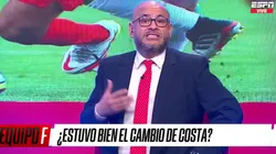 Peter Arévalo es conductor en ESPN.