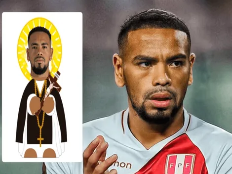 Alexander Callens fue comparado con 'San Martín de Porres' y reaccionó de la siguiente manera