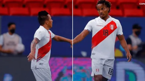 Christian Cueva no pudo meter el penal contra Dinamarca en Rusia 2018.