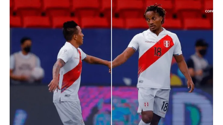 Christian Cueva no pudo meter el penal contra Dinamarca en Rusia 2018.