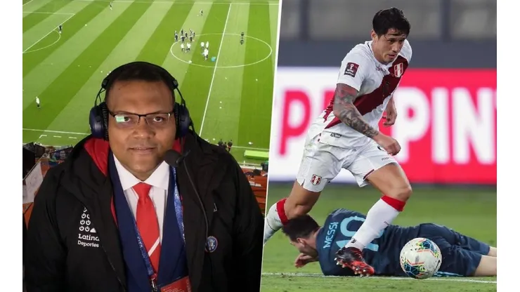 Jesus Arias es narrador en Gol Perú.