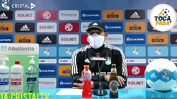 Roberto Mosquera es el entrenador del Sporting Cristal desde el año pasado.