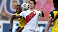 Gianluca Lapadula jugó contra Ecuador en Quito y fue fundamental.