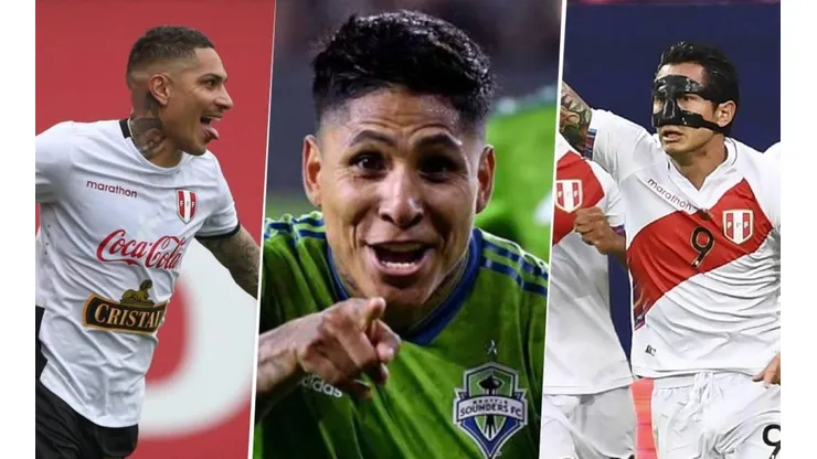 Guerrero, Ruidíaz y Lapadula son algunos los delanteros de la Selección Peruana.