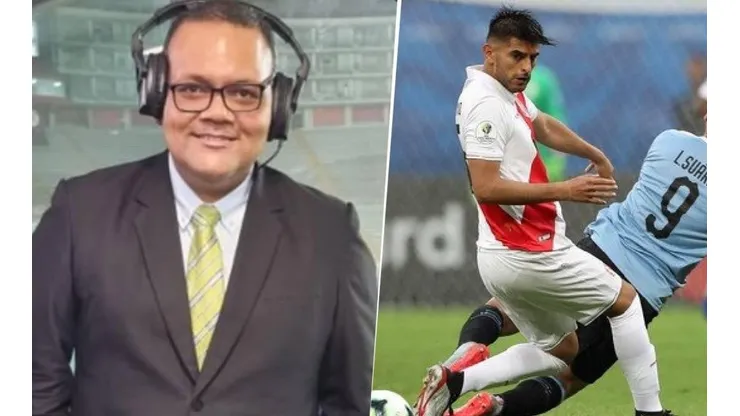 Jesus Arias es narrador en Gol Perú en la Liga 1.