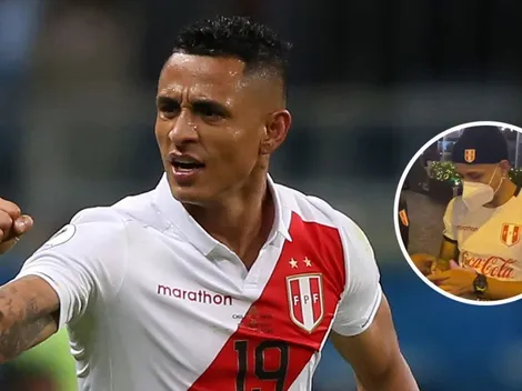 El gran gesto de Yotún con los hinchas que se acercaron al hotel de Perú