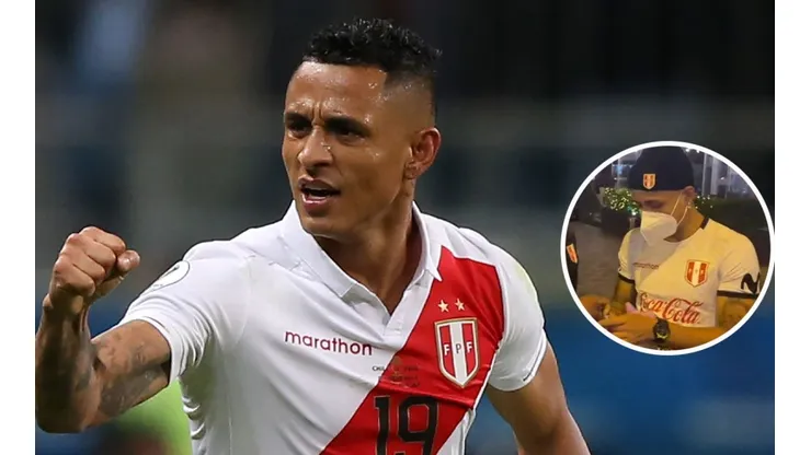 El gran gesto de Yotún con los hinchas que se acercaron al hotel de Perú