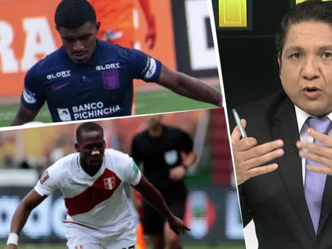 Vicente Cisneros lo tiene bastante claro: "Oslimg Mora es Luis Advíncula, pero con buena técnica"