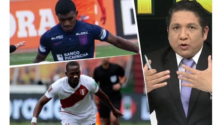 Vicente Cisneros lo tiene bastante claro: "Oslimg Mora es Luis Advíncula, pero con buena técnica"