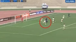 Alianza anotó el 1-0 con un golazo de cabeza de Aguirre tras preciso centro de Mora