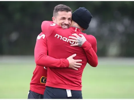 Gabriel Costa llegó a Lima y habló sobre su estado físico previo al duelo entre Perú y Chile