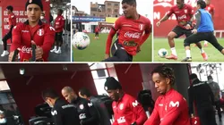 Carrillo, Cartagena y Yotún se sumaron a los entrenamientos de la Selección Peruana