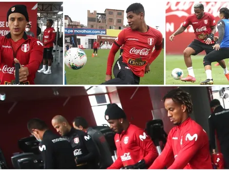 Carrillo, Cartagena y Yotún se sumaron a los entrenamientos de la Selección Peruana