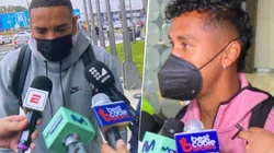 Están preparados: Renato Tapia y Alexander Callens se encuentran en nuestra capital