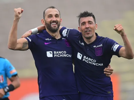 Hernán Barcos anota para Alianza el 2-0 tras gran jugada colectiva de Mora y Concha