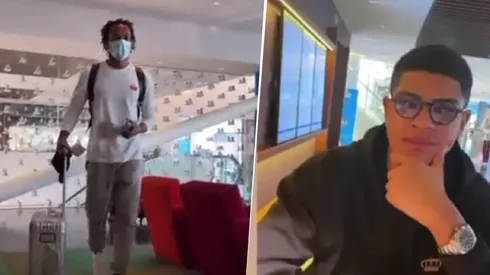 Carrillo y Cartagena se mostraron viajando en las redes sociales.