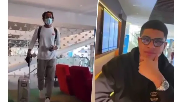 Carrillo y Cartagena se mostraron viajando en las redes sociales.